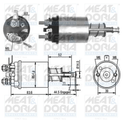 Solenoid Switch, starter